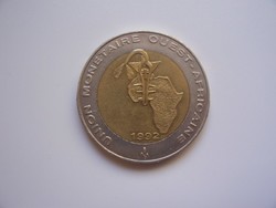 West African States 250 francs 1992 r aunc