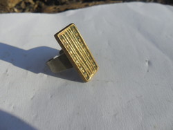 Dömötör László copper bronze ring