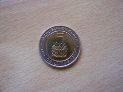 Kenya 5 Shillings 1997
