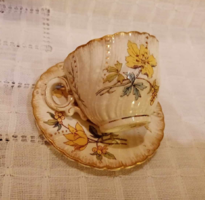 Sarreguemines faience coffee cup righi