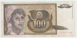 100 DINARA 1991