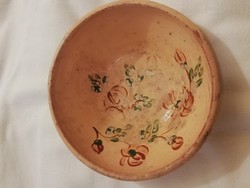 Antique floral wall plate, decorative plate 1.