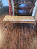 Antique seat, bed end