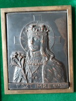 Sándor Bakonyi: Saint Imre relief 1930