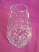 Crystal vase 20x12cm 1.1kg