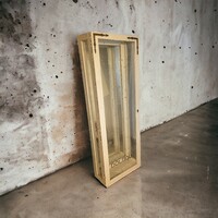 Retro, loft design boutique mirror display case