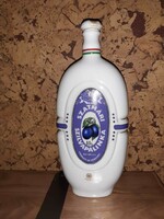 Hollóháza Szatmár plum brandy bottle