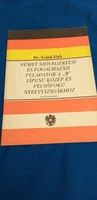 Dr. elek Szalai German text comprehension and writing tasks for middle and advanced language of type \