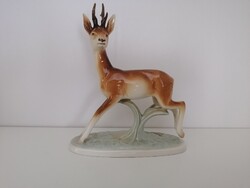 Royal dux deer, porcelain figure