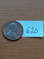 Usa 1 cent 1977 / d, abraham lincoln, copper-zinc 620