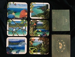 Vintage jason coasters poháralátét csomag