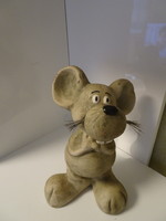 Ceramic mouse.