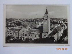 Old postcard: Kiskunhalas, panorama