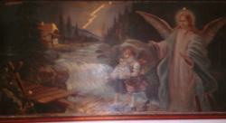 Szórády large-scale oil painting