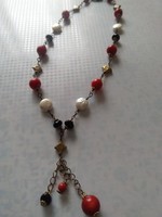 Old beautiful showy necklace