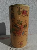 HISTORIZÁLÓ fajansz lámpatest / váza, XIX. szd.