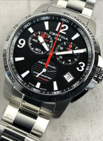 Original certina ds podium chronometer chronograph - c0344531105700 - brand new, original packaging