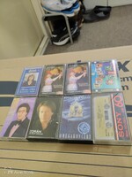 8 pop cassettes from the 80s for sale