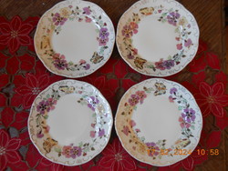 Zsolnay butterfly cake, sandwich plate