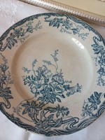 Longwy plate with patina