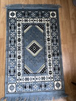 Very nice oriental silk rug.