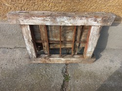 Antique mill window
