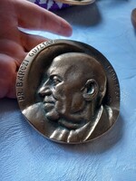 Dr. Gustáv Bárczi bronze plaque