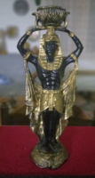 Egyptian pharaoh statue