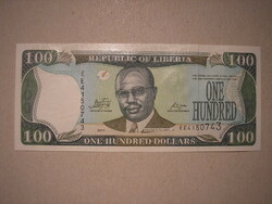 Libéria-100 Dollár 2011 UNC