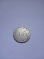 Nice 100 dinars 1987 ( 3 )
