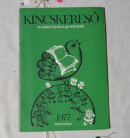 Kincskereső, gyermekirodalmi lap – 1977. november, Ady Endre (régi újság, folyóirat születésnapra)