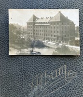 Szekszárd financial palace - postcard