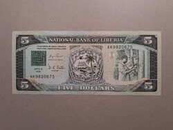 Liberia-$5 1991 oz