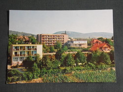 Postcard, Balatonfüred, Kios resort view detail from a bird's eye view
