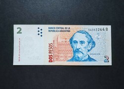 Rarer! Argentina 2 pesos 1997, ef