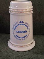 Large enameled porcelain jug from Hólloháza