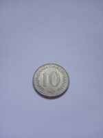 Nice 10 dinars 1987