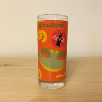 Coca cola carnival glass cup - frog