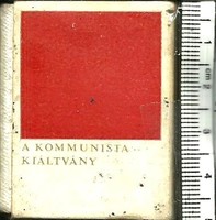 Minikönyv (03) - A KOMMUNISTA KIÁLTVÁNY (1968/5000 pld)