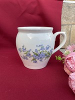 Zsolnay's forget-me-not porcelain bell-bottomed mug is a legacy of Grandma Finjsa's treasure