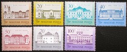 S3852-8 / 1987 Kastélyok II.. bélyegsor postatiszta ( legolcsóbb változat )
