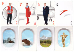 323. Austrian airlines memory quartet 44 sheets new, unused