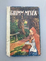 A legszebb Grimm mesék. Antik mesekönyv ritkaság illusztrációkkal, 1942 Forrás Nyomda