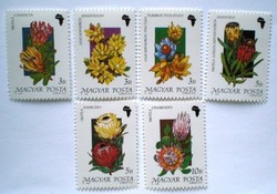 S4027-32 / 1990 Földrészek virágai - Afrika bélyegsor postatiszta