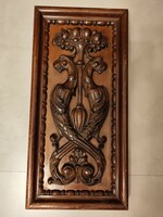 Old wooden decoration (wooden painting)
