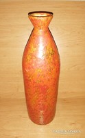 Mid-century kerámia váza - 30,5 cm magas (6/d)