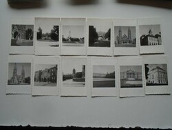 D201136 - old photos - Szeged 12 pcs. 1957