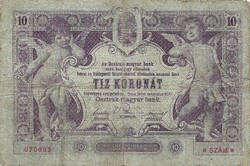 10 Korona 1900 original condition very rare