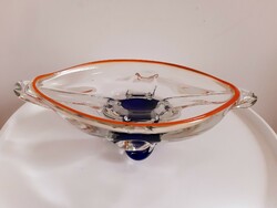 Murano glass centerpiece, serving