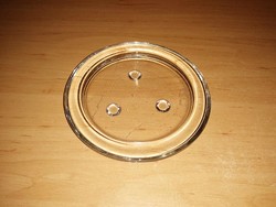 Üveg edényalátét, poháralátét  - átm 11 cm (22/d)